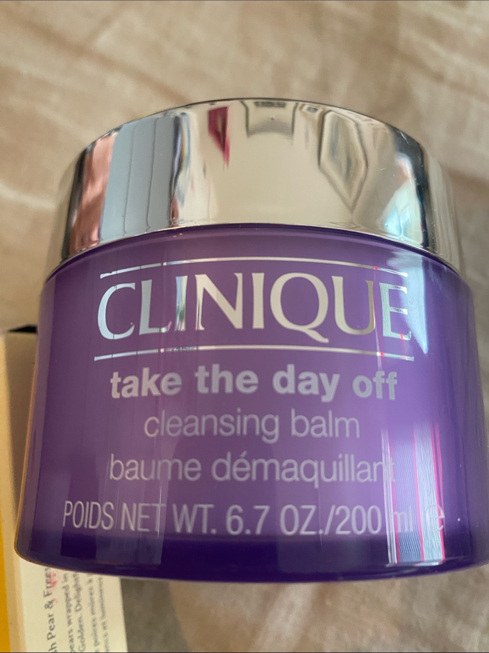 Clinique Take The Day Off Cleansing Balm - Purple Jar with Silver Lid